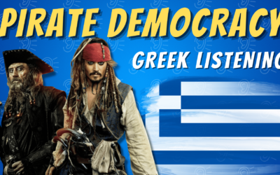 Η Δημοκρατία των Πειρατών – Greek Listening | Glossonauts Learn Greek