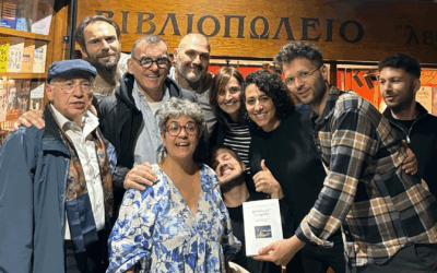 A Memorable Evening at Lemoní Bookstore: The first Glossonauts & Easy Greek Meet Up in Athens!